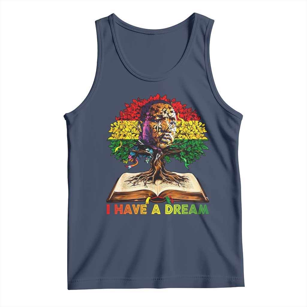 Martin Luther King Jr Tank Top Black History Month Melanin African - Wonder Print Shop