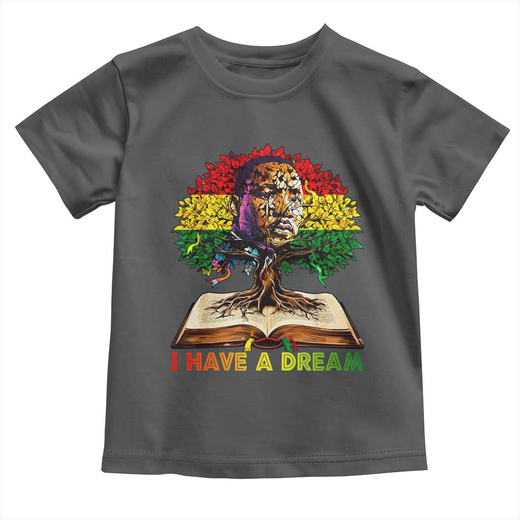 Martin Luther King Jr Toddler T Shirt Black History Month Melanin African - Wonder Print Shop