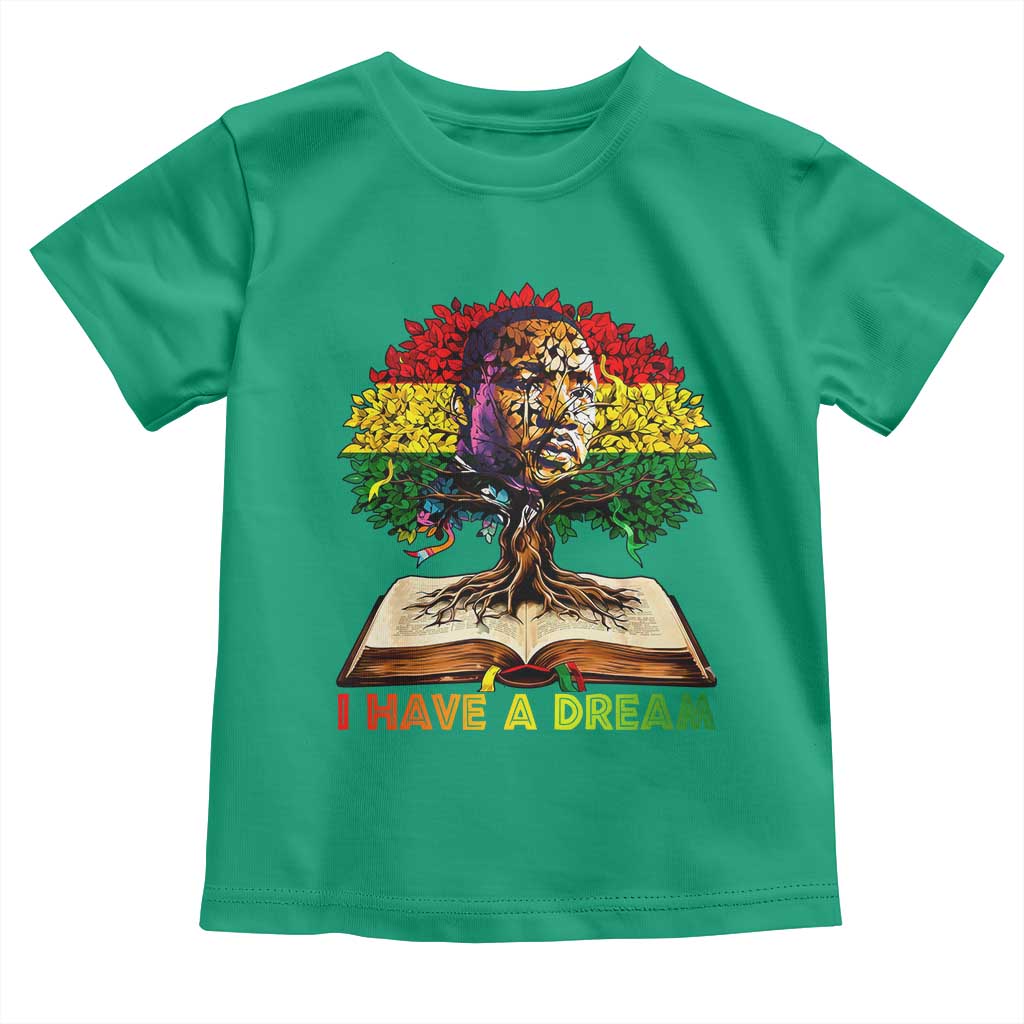 Martin Luther King Jr Toddler T Shirt Black History Month Melanin African - Wonder Print Shop