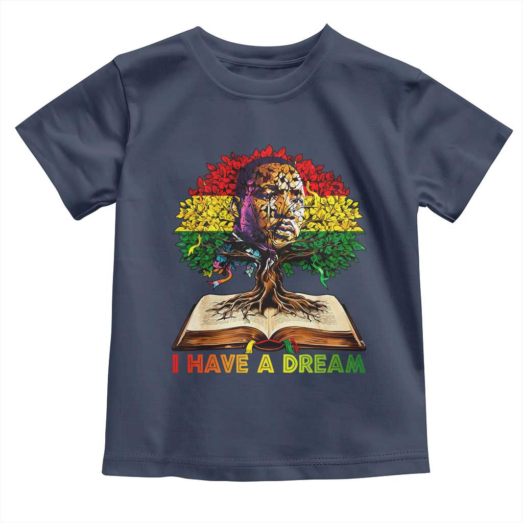 Martin Luther King Jr Toddler T Shirt Black History Month Melanin African - Wonder Print Shop