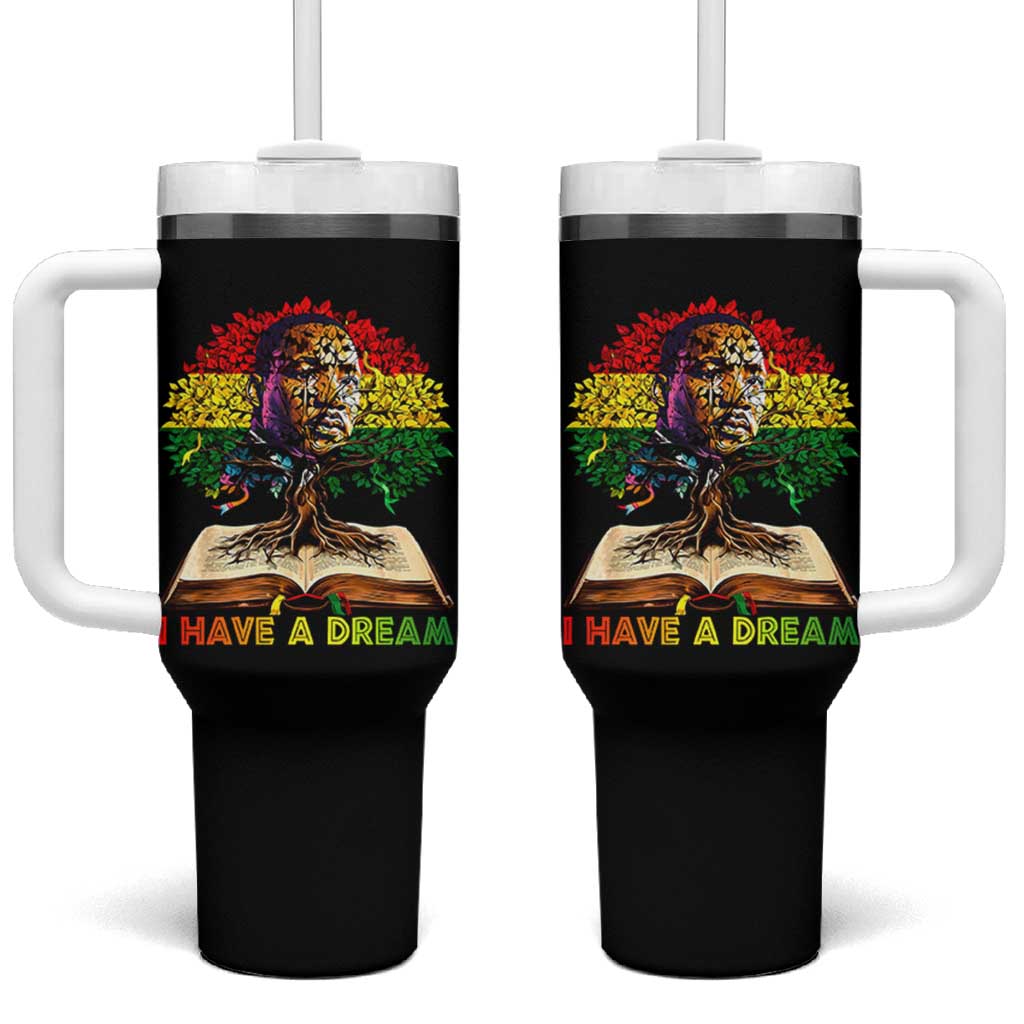 Martin Luther King Jr Tumbler With Handle Black History Month Melanin African - Wonder Print Shop