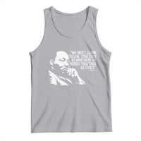 Martin Luther King Jr Tank Top We Must Learn to Live Together as Brothers MLK Quote - Wonder Print Shop