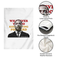 Martin Luther King Jr Garden Flag Whatever You Do Keep Moving Forward - Wonder Print Shop