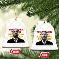 Martin Luther King Jr Ceramic Ornament Whatever You Do Keep Moving Forward - Wonder Print Shop