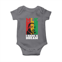 Martin Luther King Jr Baby Onesie I Have Dream MLK Quote - Wonder Print Shop