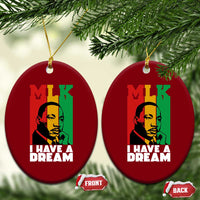 Martin Luther King Jr Ceramic Ornament I Have Dream MLK Quote - Wonder Print Shop