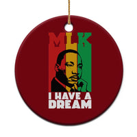 Martin Luther King Jr Ceramic Ornament I Have Dream MLK Quote - Wonder Print Shop