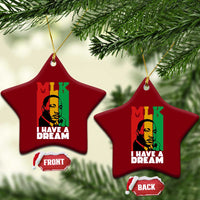 Martin Luther King Jr Ceramic Ornament I Have Dream MLK Quote - Wonder Print Shop