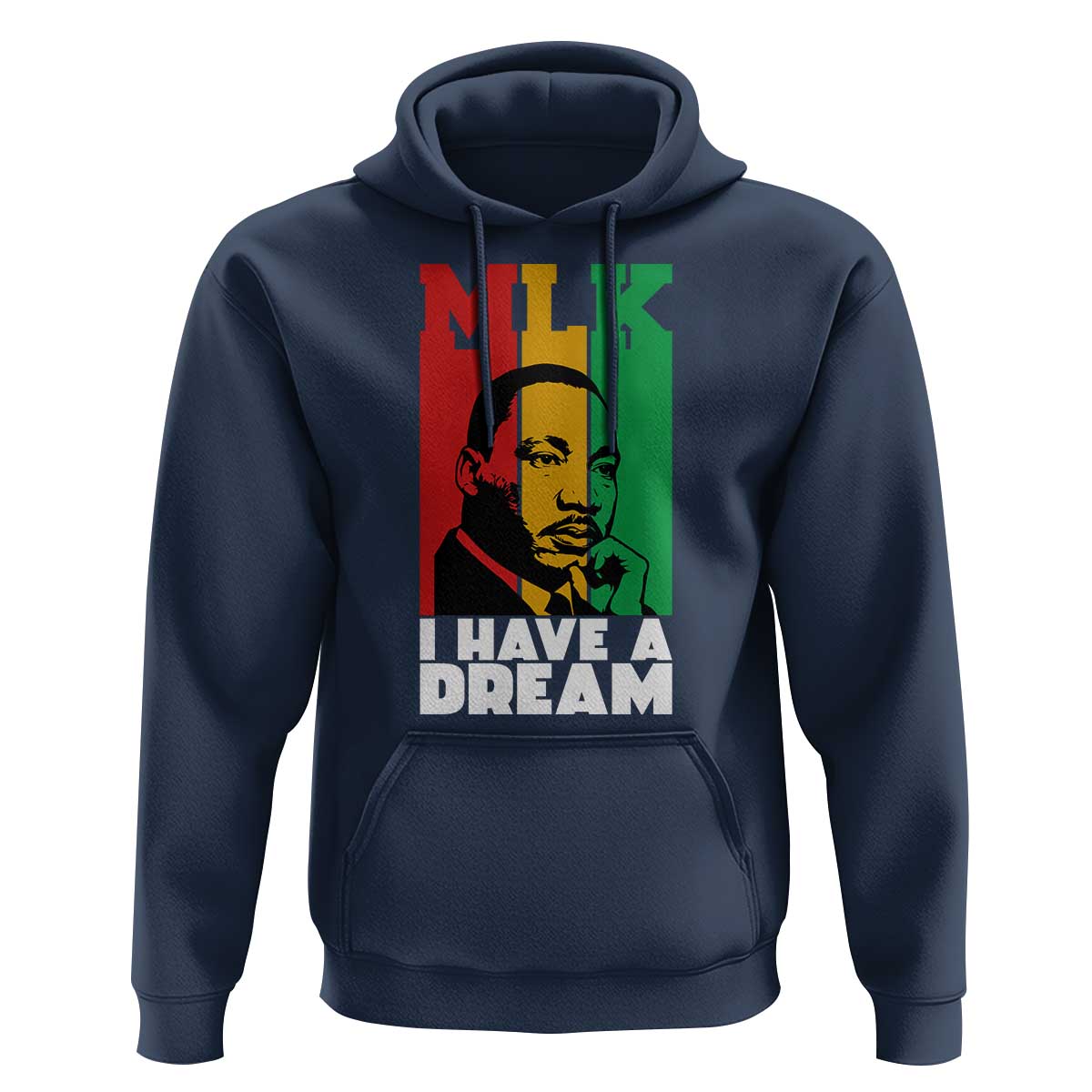Martin Luther King Jr Hoodie I Have Dream MLK Quote - Wonder Print Shop