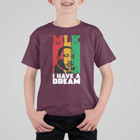 Martin Luther King Jr T Shirt For Kid I Have Dream MLK Quote - Wonder Print Shop
