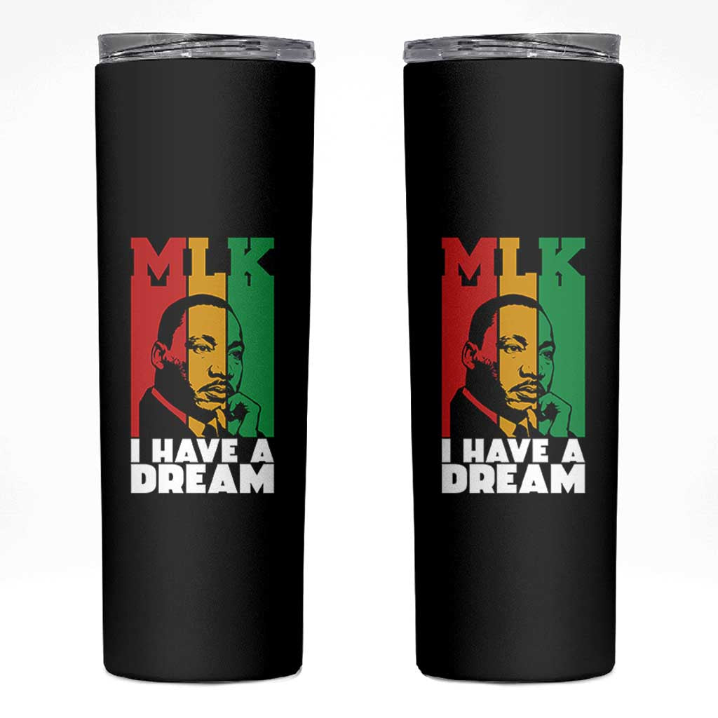 Martin Luther King Jr Skinny Tumbler I Have Dream MLK Quote - Wonder Print Shop