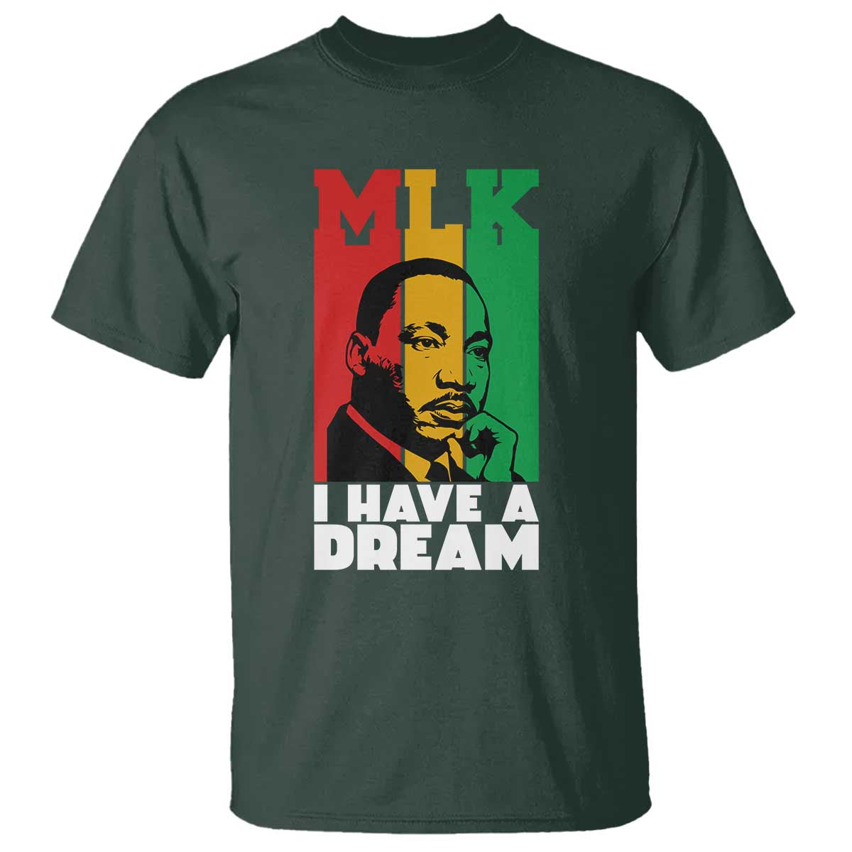 Martin Luther King Jr T Shirt I Have Dream MLK Quote - Wonder Print Shop