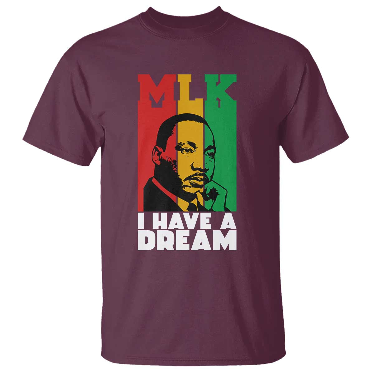 Martin Luther King Jr T Shirt I Have Dream MLK Quote - Wonder Print Shop