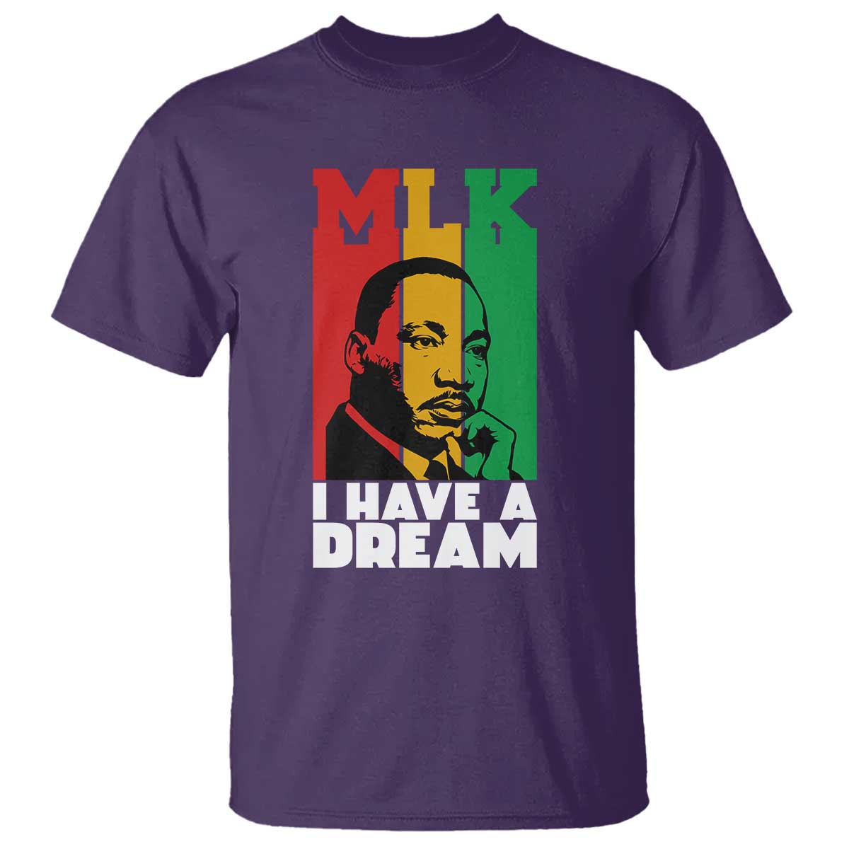 Martin Luther King Jr T Shirt I Have Dream MLK Quote - Wonder Print Shop