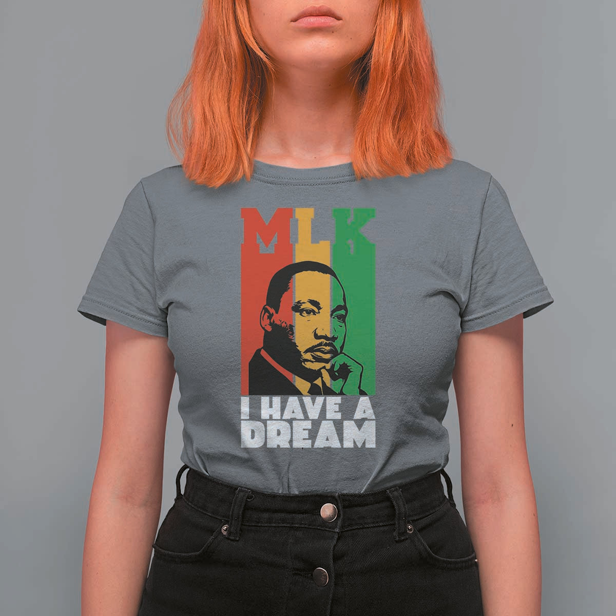 Martin Luther King Jr T Shirt For Women I Have Dream MLK Quote - Wonder Print Shop