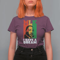 Martin Luther King Jr T Shirt For Women I Have Dream MLK Quote - Wonder Print Shop