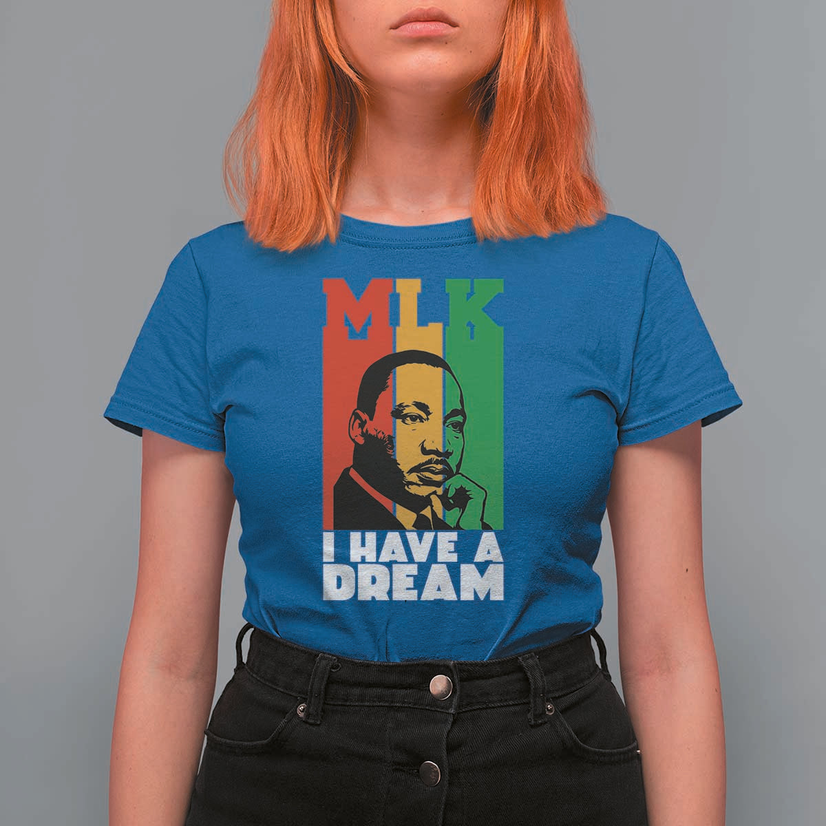 Martin Luther King Jr T Shirt For Women I Have Dream MLK Quote - Wonder Print Shop