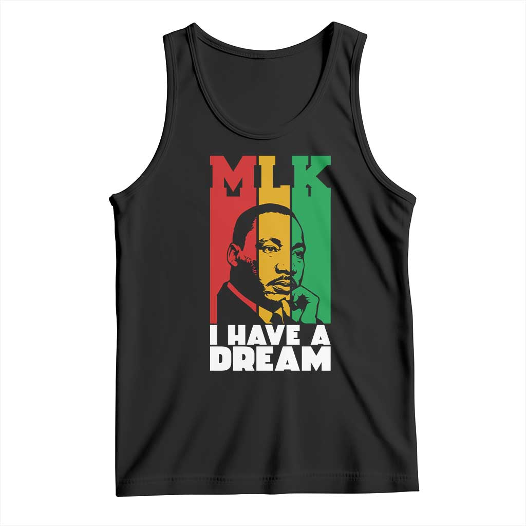 Martin Luther King Jr Tank Top I Have Dream MLK Quote - Wonder Print Shop