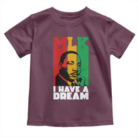 Martin Luther King Jr Toddler T Shirt I Have Dream MLK Quote - Wonder Print Shop