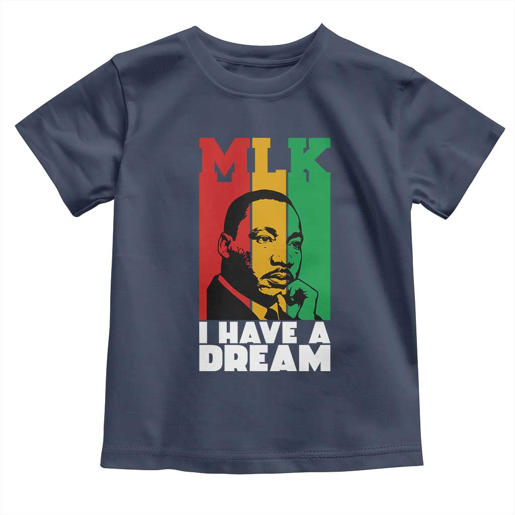 Martin Luther King Jr Toddler T Shirt I Have Dream MLK Quote - Wonder Print Shop