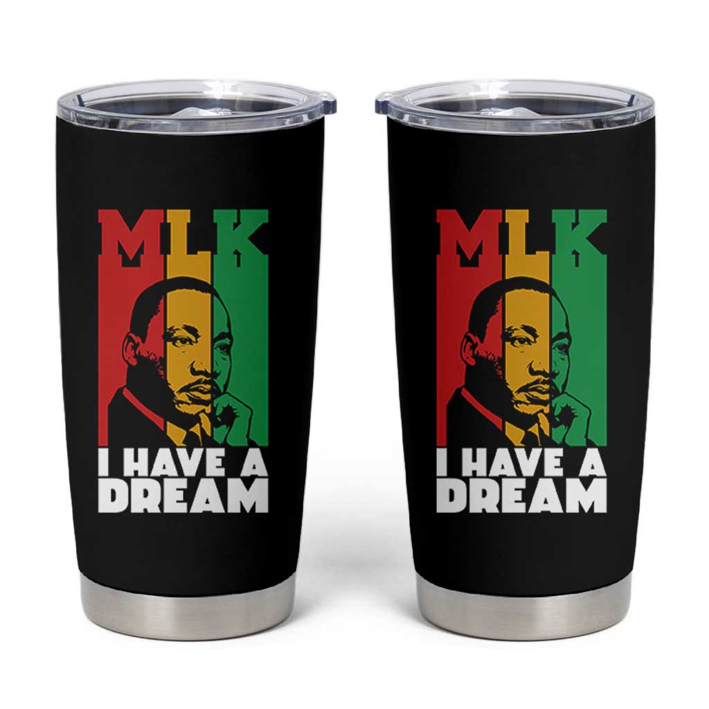 Martin Luther King Jr Tumbler Cup I Have Dream MLK Quote - Wonder Print Shop