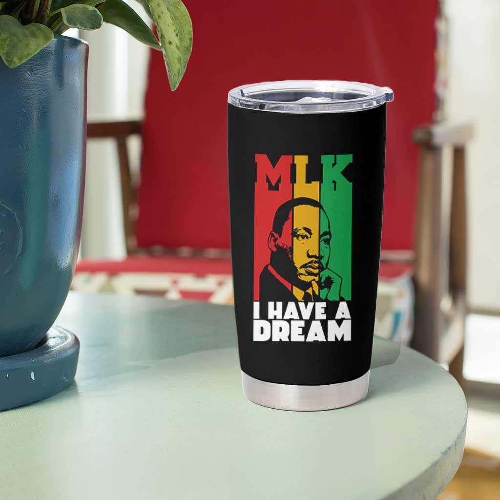 Martin Luther King Jr Tumbler Cup I Have Dream MLK Quote - Wonder Print Shop