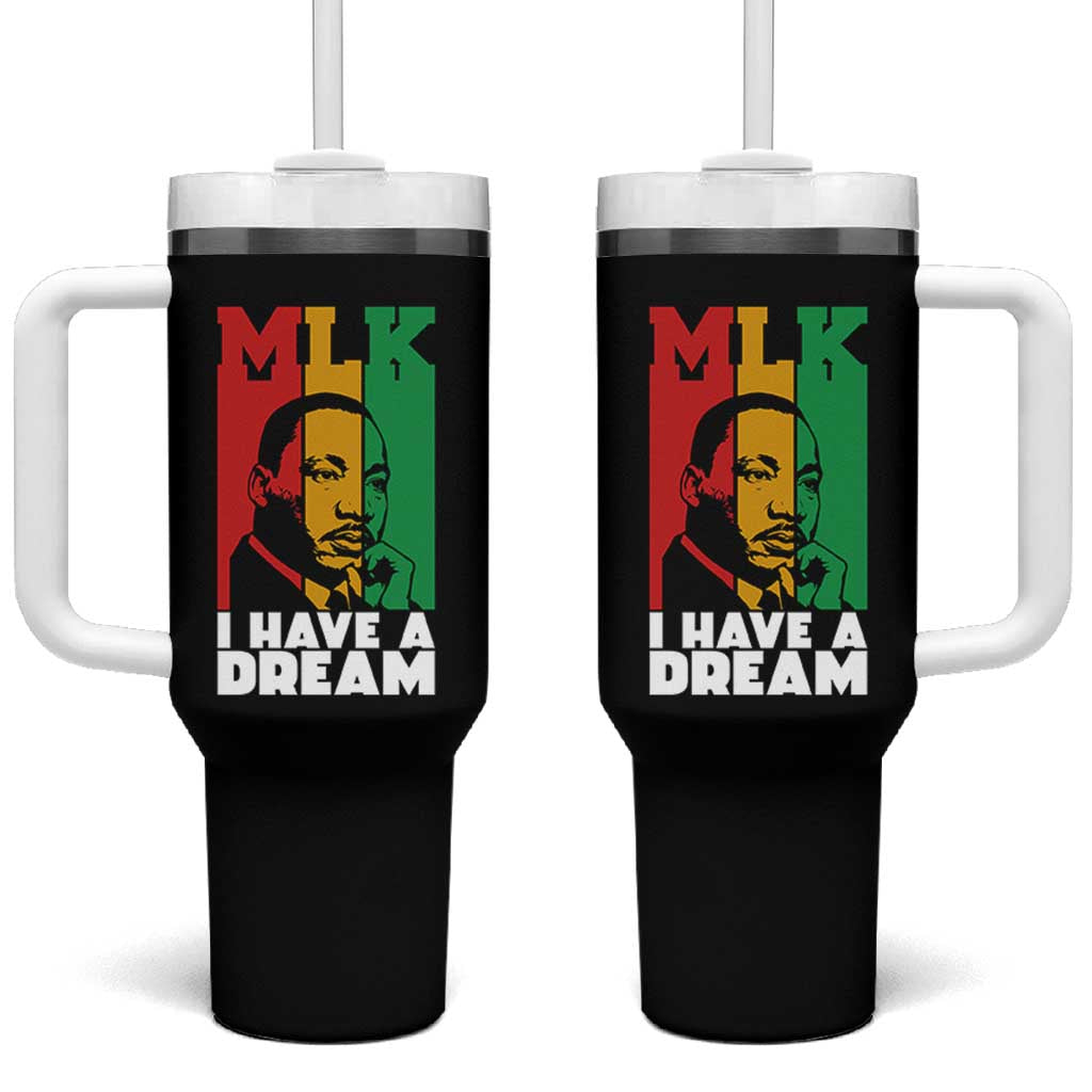 Martin Luther King Jr Tumbler With Handle I Have Dream MLK Quote - Wonder Print Shop