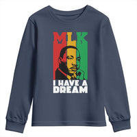 Martin Luther King Jr Youth Sweatshirt I Have Dream MLK Quote - Wonder Print Shop