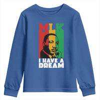 Martin Luther King Jr Youth Sweatshirt I Have Dream MLK Quote - Wonder Print Shop