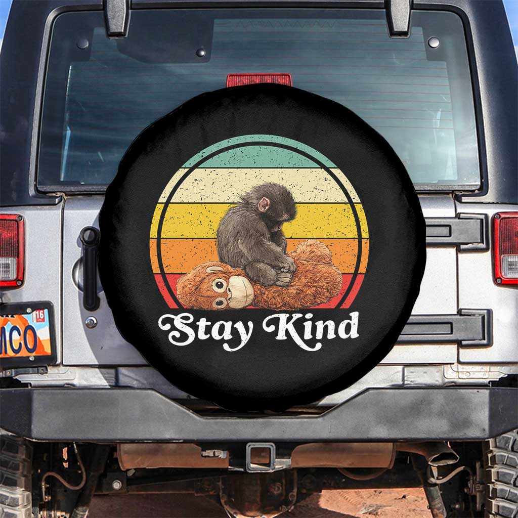 Punch Mokey Spare Tire Cover Viral Trend Baby Monkey Stay Kind