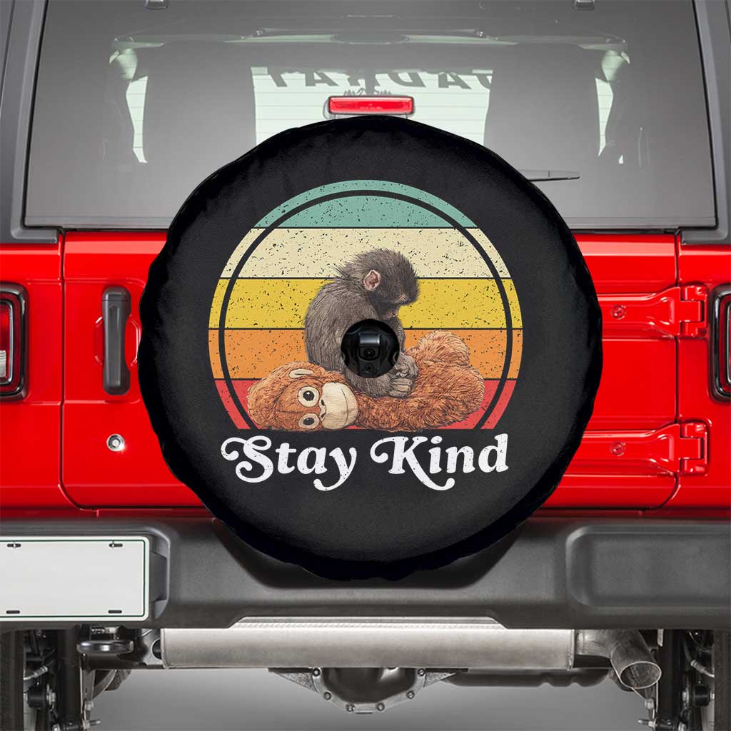 Punch Mokey Spare Tire Cover Viral Trend Baby Monkey Stay Kind