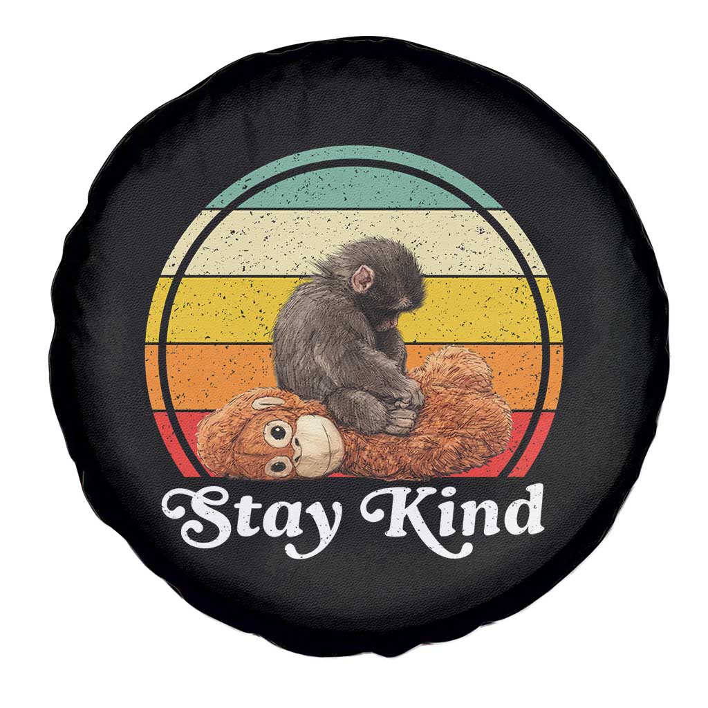 Punch Mokey Spare Tire Cover Viral Trend Baby Monkey Stay Kind