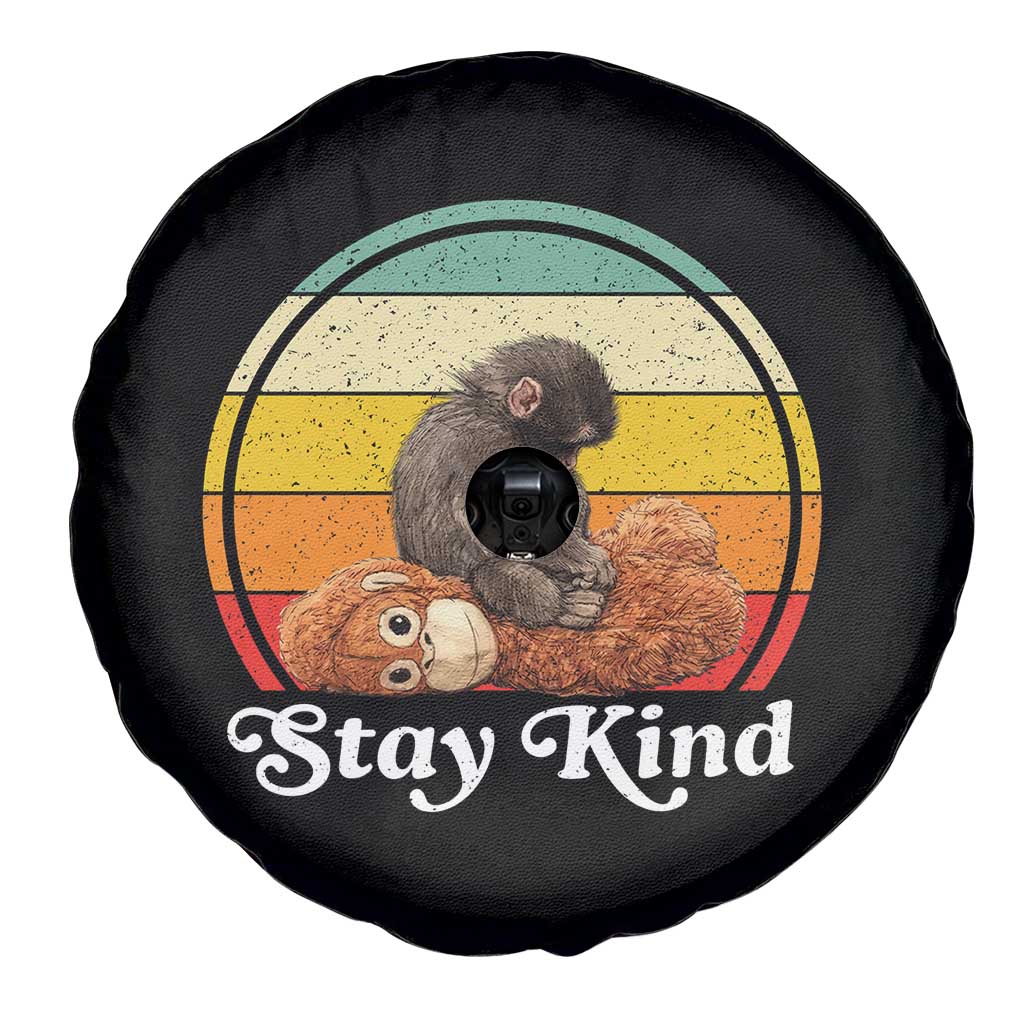 Punch Mokey Spare Tire Cover Viral Trend Baby Monkey Stay Kind