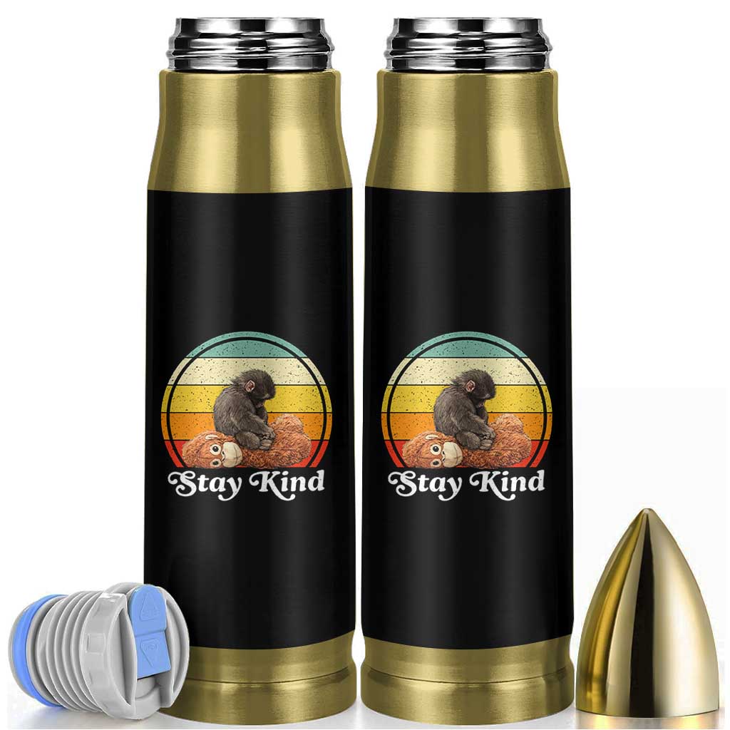 Punch Mokey Bullet Tumbler Viral Trend Baby Monkey Stay Kind