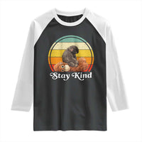 Punch Mokey Raglan Shirt Viral Trend Baby Monkey Stay Kind