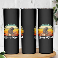 Punch Mokey Skinny Tumbler Viral Trend Baby Monkey Stay Kind