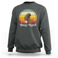 Punch Mokey Sweatshirt Viral Trend Baby Monkey Stay Kind