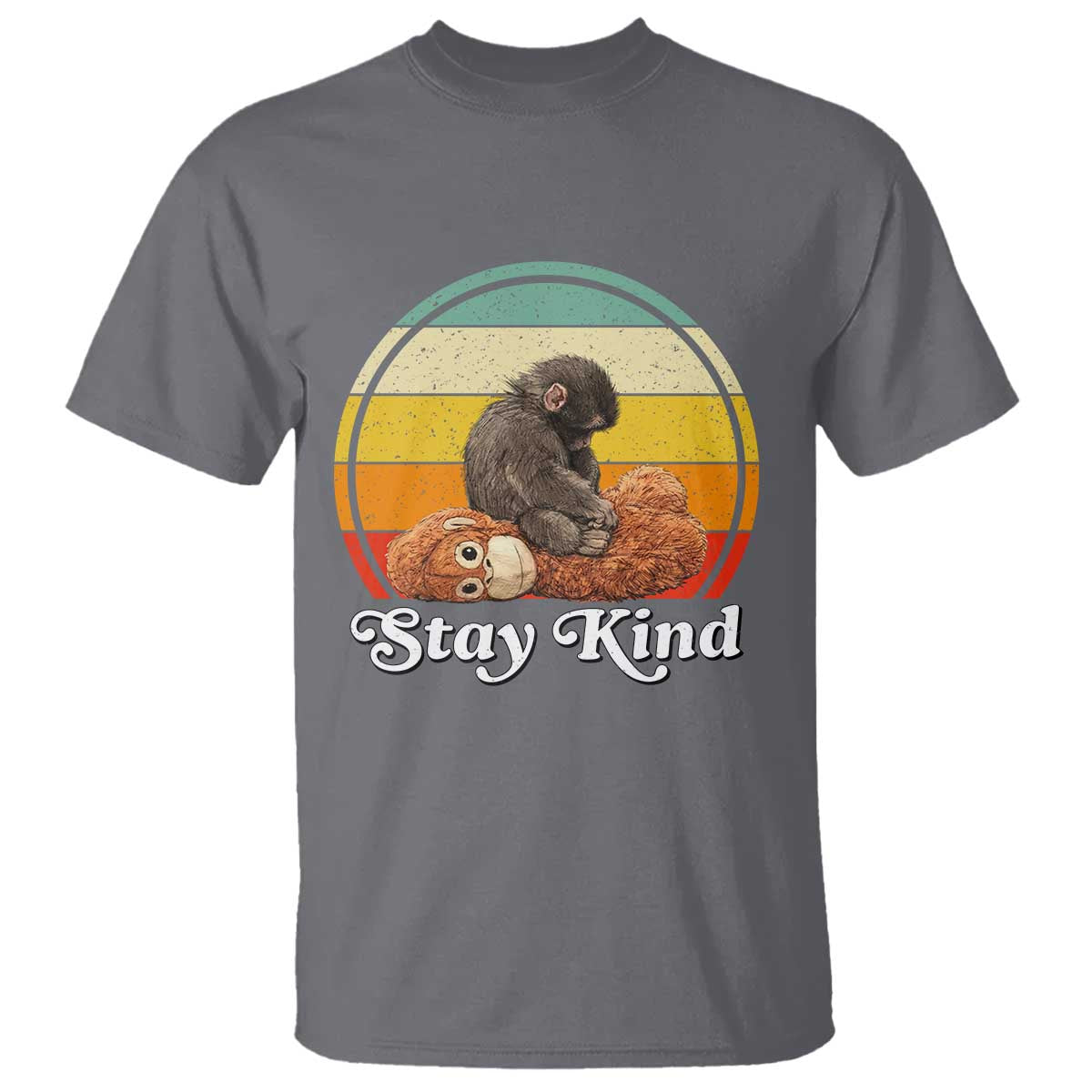 Punch Mokey T Shirt Viral Trend Baby Monkey Stay Kind