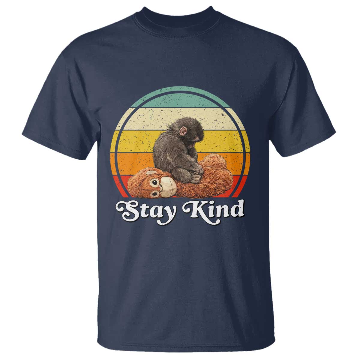 Punch Mokey T Shirt Viral Trend Baby Monkey Stay Kind
