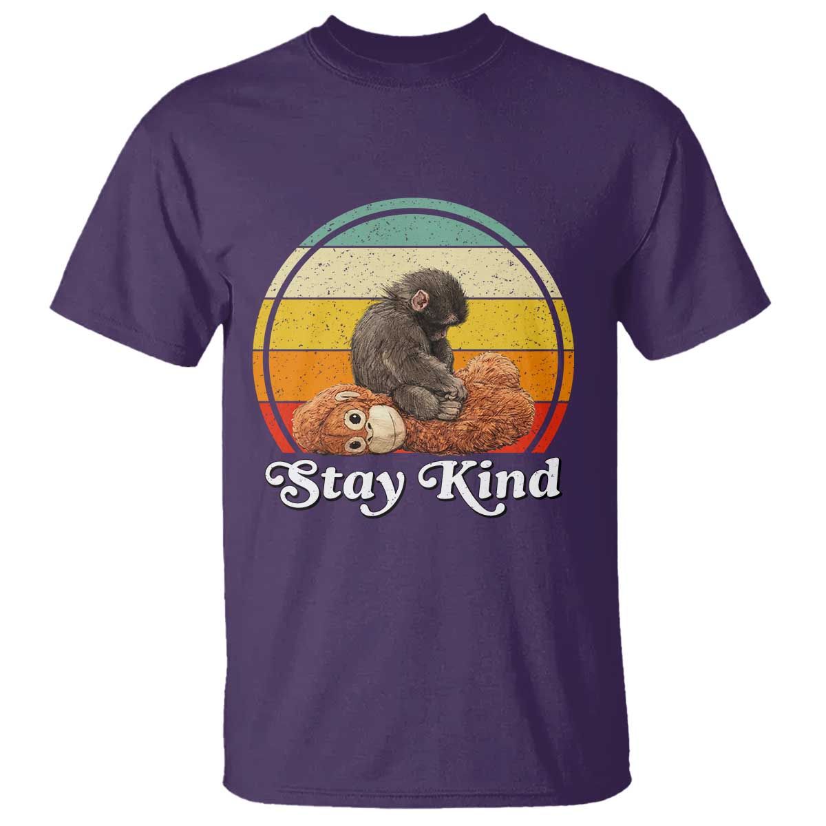 Punch Mokey T Shirt Viral Trend Baby Monkey Stay Kind