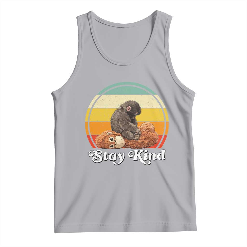 Punch Mokey Tank Top Viral Trend Baby Monkey Stay Kind