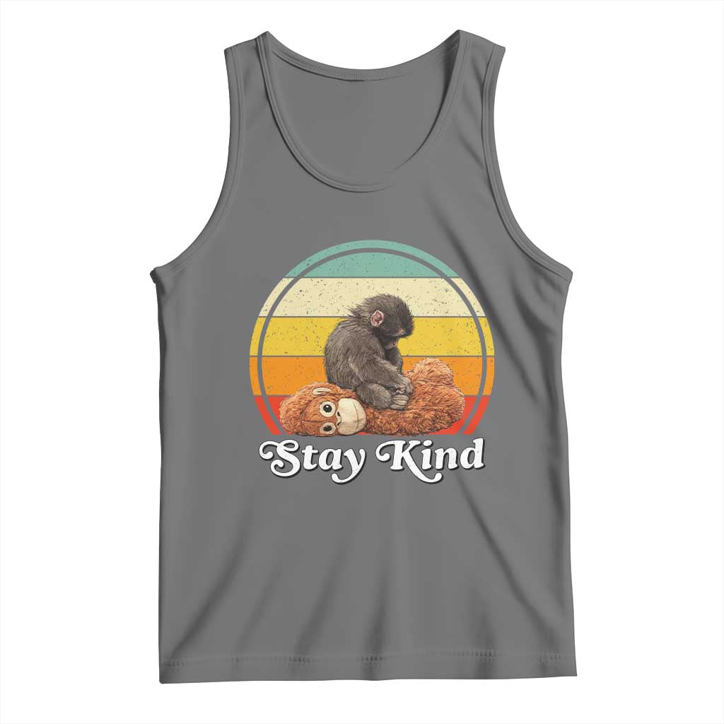 Punch Mokey Tank Top Viral Trend Baby Monkey Stay Kind
