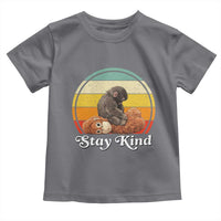 Punch Mokey Toddler T Shirt Viral Trend Baby Monkey Stay Kind