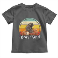 Punch Mokey Toddler T Shirt Viral Trend Baby Monkey Stay Kind