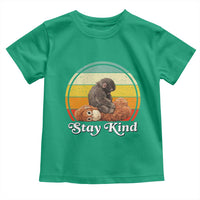 Punch Mokey Toddler T Shirt Viral Trend Baby Monkey Stay Kind