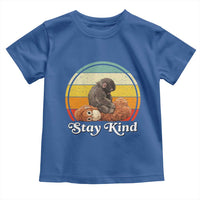 Punch Mokey Toddler T Shirt Viral Trend Baby Monkey Stay Kind