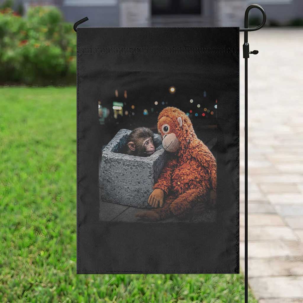 Punch Mokey Garden Flag Viral Trend Baby Monkey Streets Meme