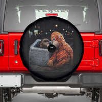 Punch Mokey Spare Tire Cover Viral Trend Baby Monkey Streets Meme