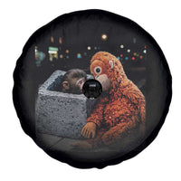 Punch Mokey Spare Tire Cover Viral Trend Baby Monkey Streets Meme