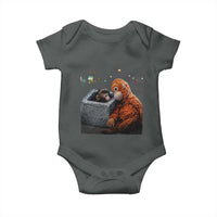 Punch Mokey Baby Onesie Viral Trend Baby Monkey Streets Meme